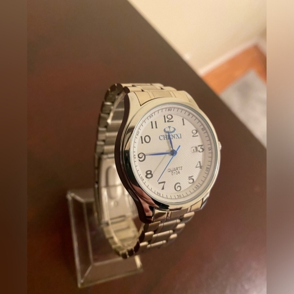 Men's Silver CHENXI Quartz Watch - Picture 1 of 3